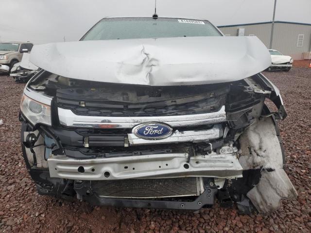 2FMDK3JC6EBB11000 - 2014 FORD EDGE SEL SILVER photo 5