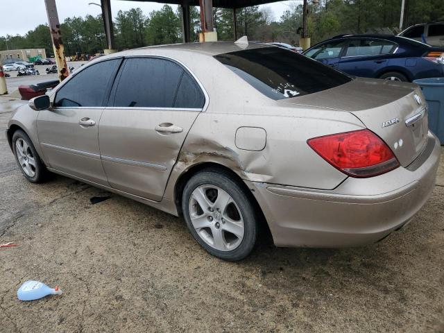 JH4KB16525C016152 - 2005 ACURA RL GOLD photo 2