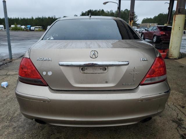 JH4KB16525C016152 - 2005 ACURA RL GOLD photo 6