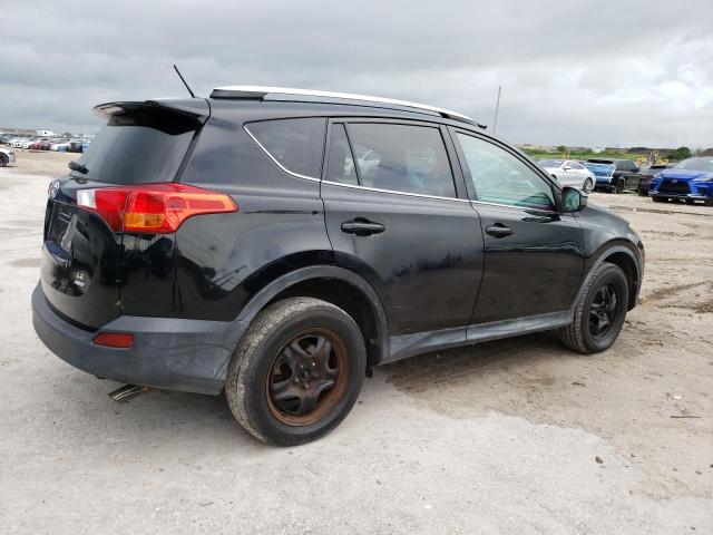 2T3BFREV6DW032419 - 2013 TOYOTA RAV4 LE 黑色 照片 3