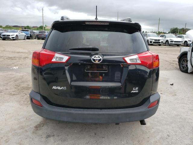 2T3BFREV6DW032419 - 2013 TOYOTA RAV4 LE 黑色 照片 6