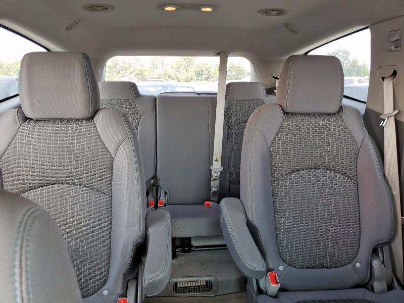 1GNKRGKDXFJ117215 - 2015 CHEVROLET TRAVERSE LT წითელი ფოტო 10