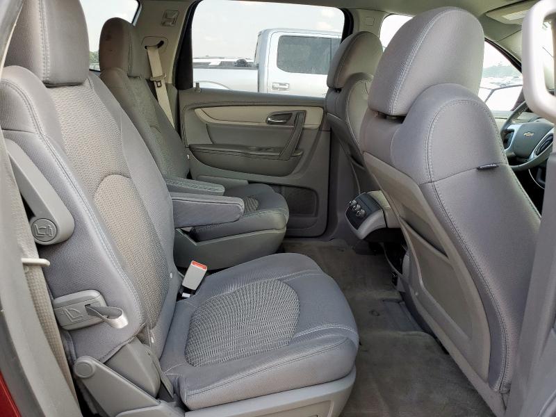 1GNKRGKDXFJ117215 - 2015 CHEVROLET TRAVERSE LT წითელი ფოტო 11