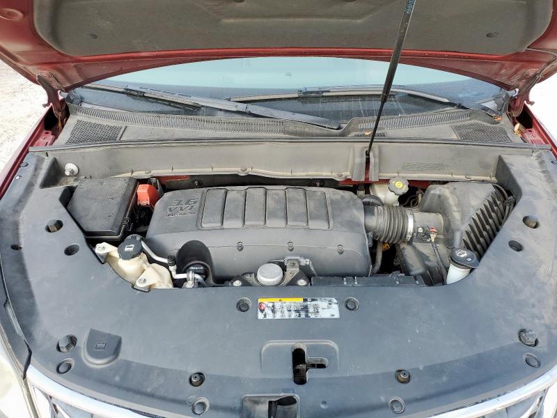 1GNKRGKDXFJ117215 - 2015 CHEVROLET TRAVERSE LT წითელი ფოტო 12