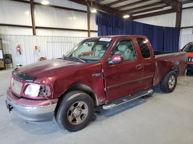 1FTRX17253NA02785 - 2003 FORD F150 BURGUNDY photo 1