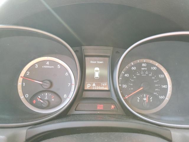 5XYZT3LB7DG080474 - 2013 HYUN SANTA FE SPORT BLACK photo 9