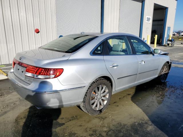 KMHFC46F09A441781 - 2009 HYUNDAI AZERA SE SILVER photo 3