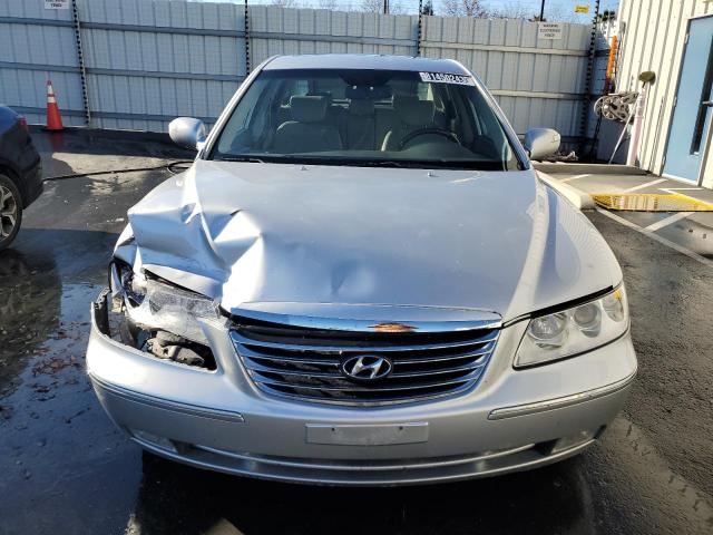 KMHFC46F09A441781 - 2009 HYUNDAI AZERA SE SILVER photo 5