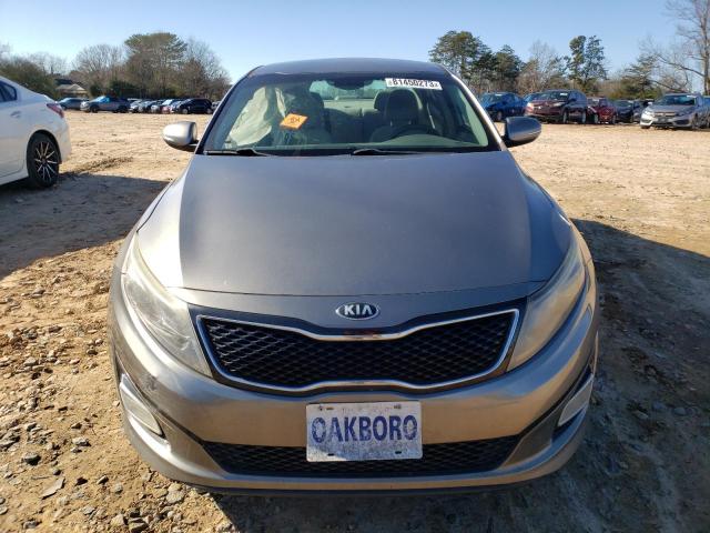 5XXGM4A74FG501700 - 2015 KIA OPTIMA LX GRAY photo 5