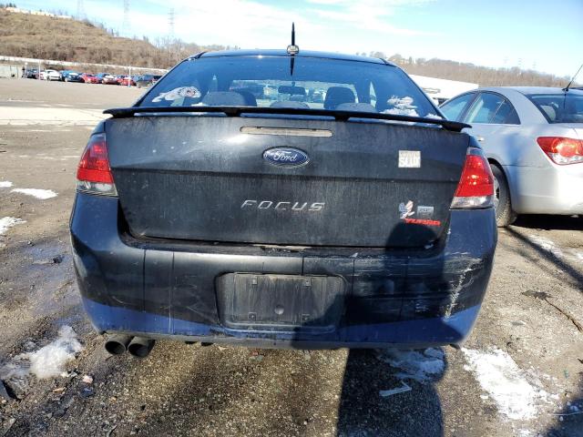 1FAHP3CN5AW267744 - 2010 FORD FOCUS SE BLACK photo 6