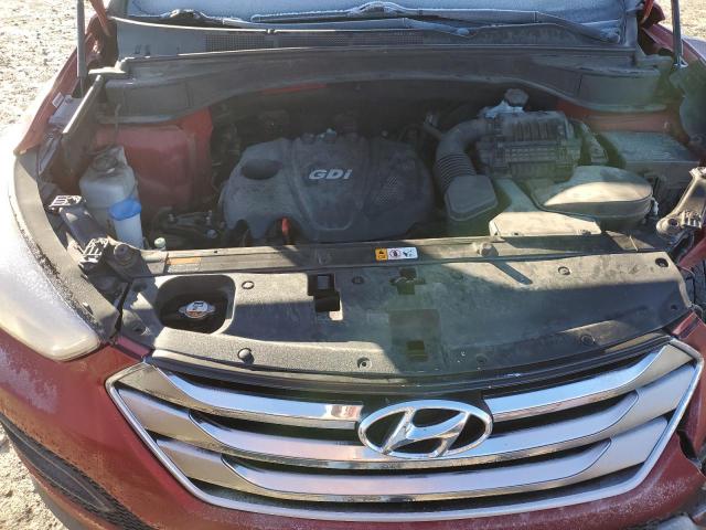 5XYZT3LB5FG279400 - 2015 HYUNDAI SANTA FE S RED photo 11