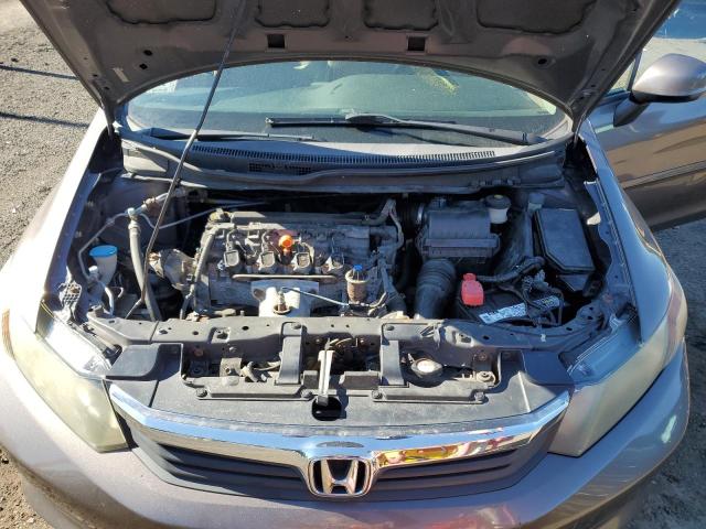 2HGFB2E5XCH513648 - 2012 HONDA CIVIC LX GRAY photo 11