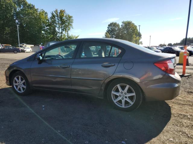 2HGFB2E5XCH513648 - 2012 HONDA CIVIC LX GRAY photo 2