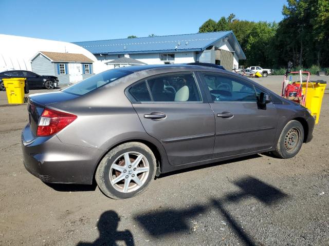 2HGFB2E5XCH513648 - 2012 HONDA CIVIC LX GRAY photo 3