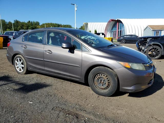 2HGFB2E5XCH513648 - 2012 HONDA CIVIC LX GRAY photo 4