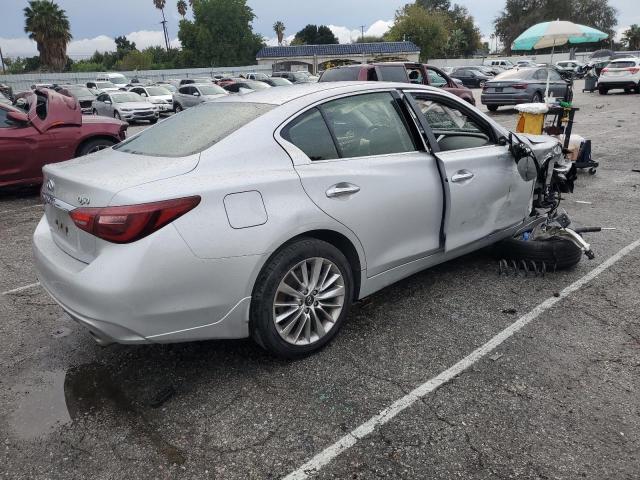 JN1EV7AP9LM207014 - 2020 INFINITI Q50 PURE SILVER photo 3