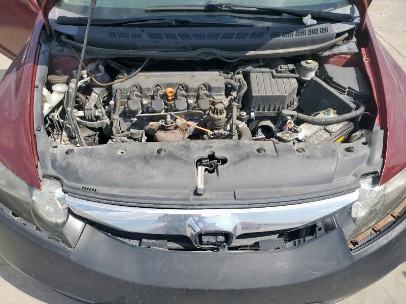 2HGFA1F52AH532140 - 2010 HONDA CIVIC LX RED photo 11