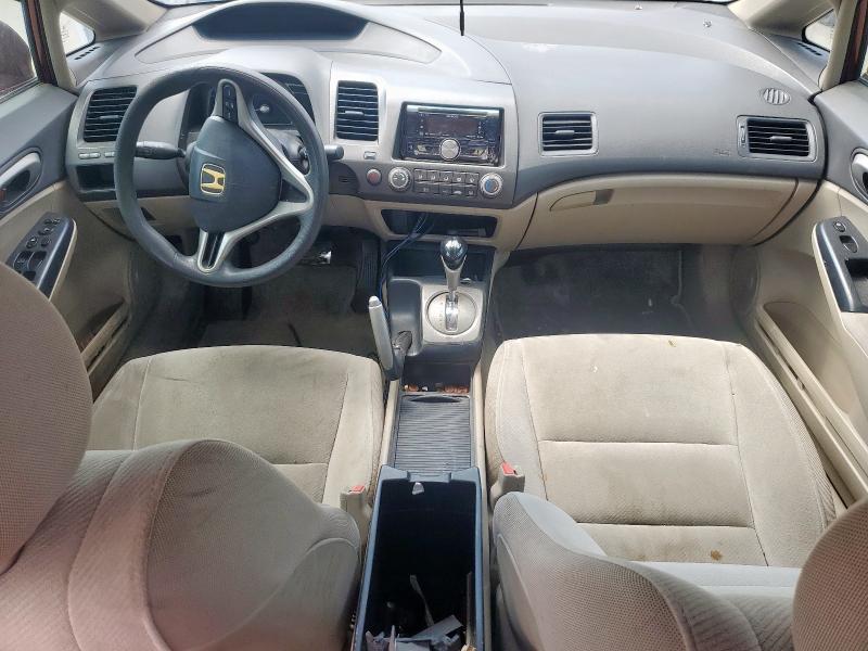 2HGFA1F52AH532140 - 2010 HONDA CIVIC LX RED photo 8