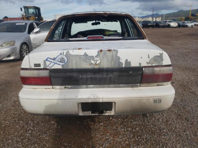 1NXBA02E7VZ642659 - 1997 TOYOTA COROLLA BASE WHITE photo 6