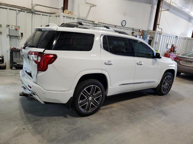 1GKKNXLS7MZ225439 - 2021 GMC ACADIA DENALI WHITE photo 3
