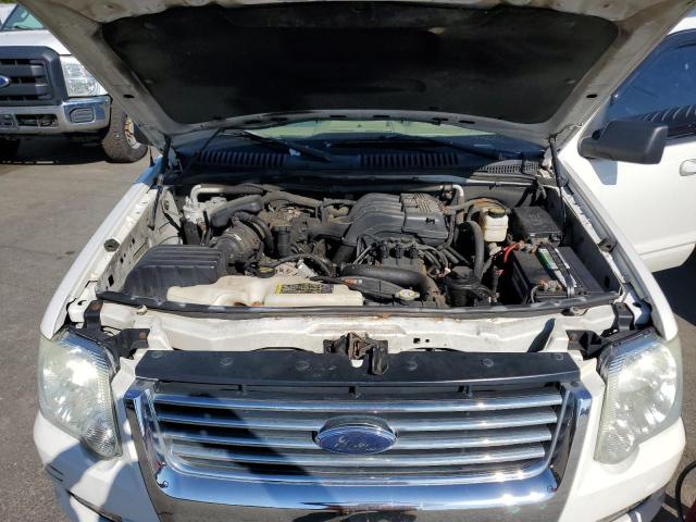 1FMEU7DE6AUA94691 - 2010 FORD EXPLORER XLT 白色 照片 12