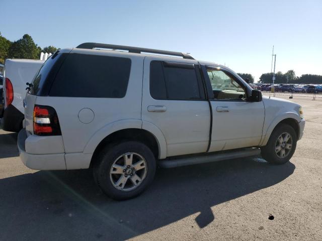 1FMEU7DE6AUA94691 - 2010 FORD EXPLORER XLT 白色 照片 3