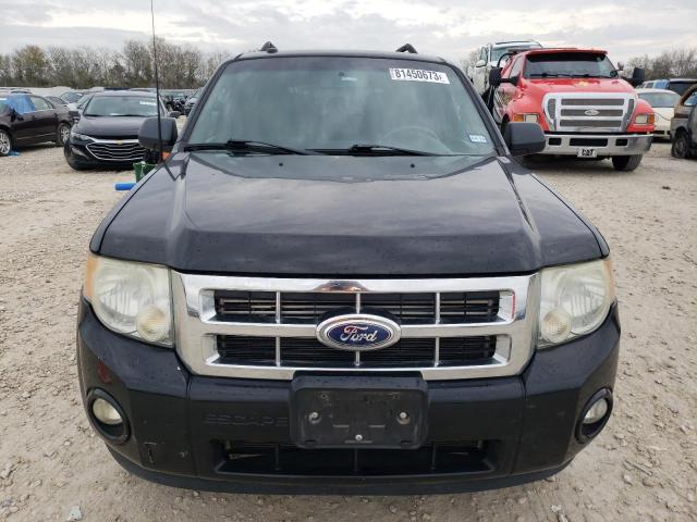 1FMCU0D74AKC44812 - 2010 FORD ESCAPE XLT BLACK photo 5