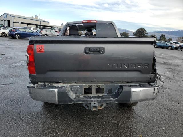 5TFRY5F13EX162684 - 2014 TOYOTA TUNDRA DOUBLE CAB SR/SR5 GRAY photo 6