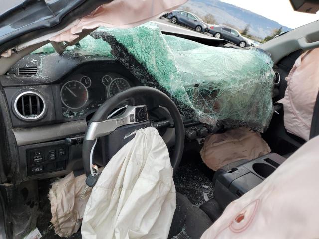 5TFRY5F13EX162684 - 2014 TOYOTA TUNDRA DOUBLE CAB SR/SR5 GRAY photo 8