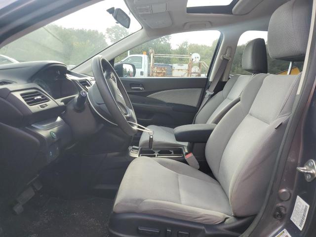 2HKRM4H5XFH605335 - 2015 HONDA CR-V EX ნაცრისფერი ფოტო 7
