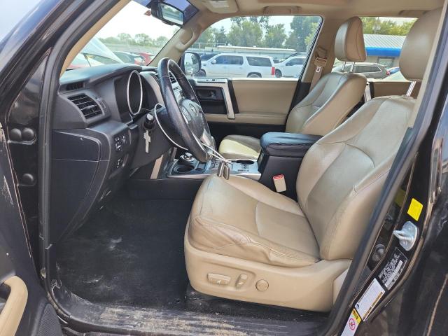 JTEBU5JR7B5046028 - 2011 TOYOTA 4RUNNER SR5 შავი ფოტო 7