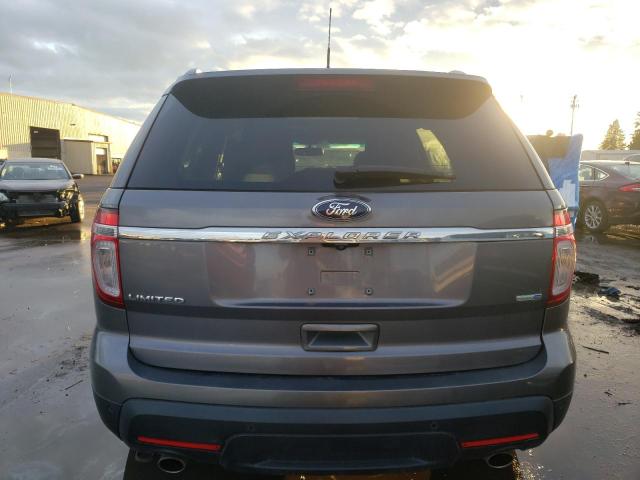 1FM5K8F83EGA28218 - 2014 FORD EXPLORER LIMITED SILVER photo 6