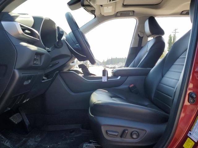 5TDGZRBH3NS183961 - 2022 TOYOTA HIGHLANDER XLE 勃艮第红 照片 7