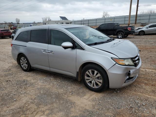 5FNRL5H60EB030287 - 2014 HONDA ODYSSEY EXL SILVER photo 4