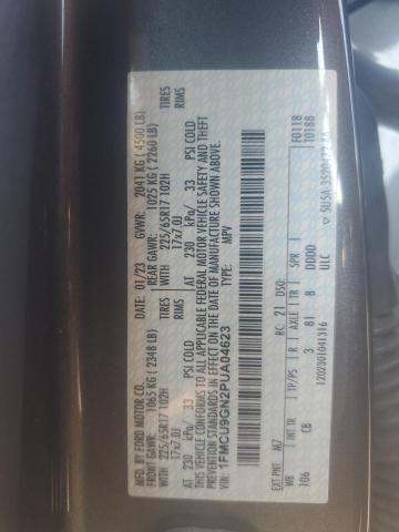 1FMCU9GN2PUA04623 - 2023 FORD ESCAPE ACTIVE ნაცრისფერი ფოტო 13