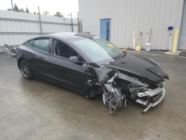 5YJ3E1EAXNF290861 - 2022 TESLA MODEL 3 Schwarz Foto 4