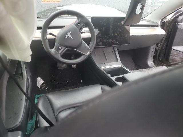 5YJ3E1EAXNF290861 - 2022 TESLA MODEL 3 Schwarz Foto 8