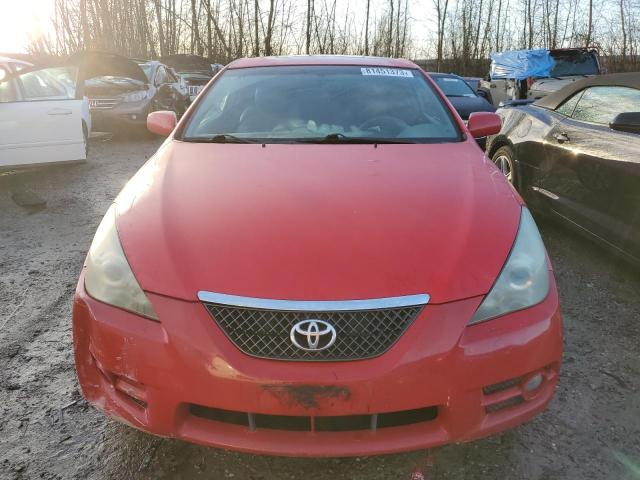 4T1CA30P97U124470 - 2007 TOYOTA CAMRY SOLA SE RED photo 5