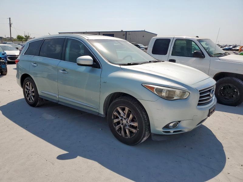 5N1AL0MMXEC517851 - 2014 INFINITI QX60 ტურკოუსი ფოტო 4