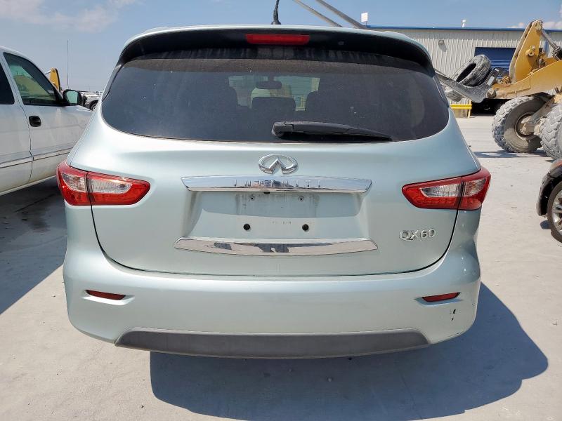 5N1AL0MMXEC517851 - 2014 INFINITI QX60 ტურკოუსი ფოტო 6