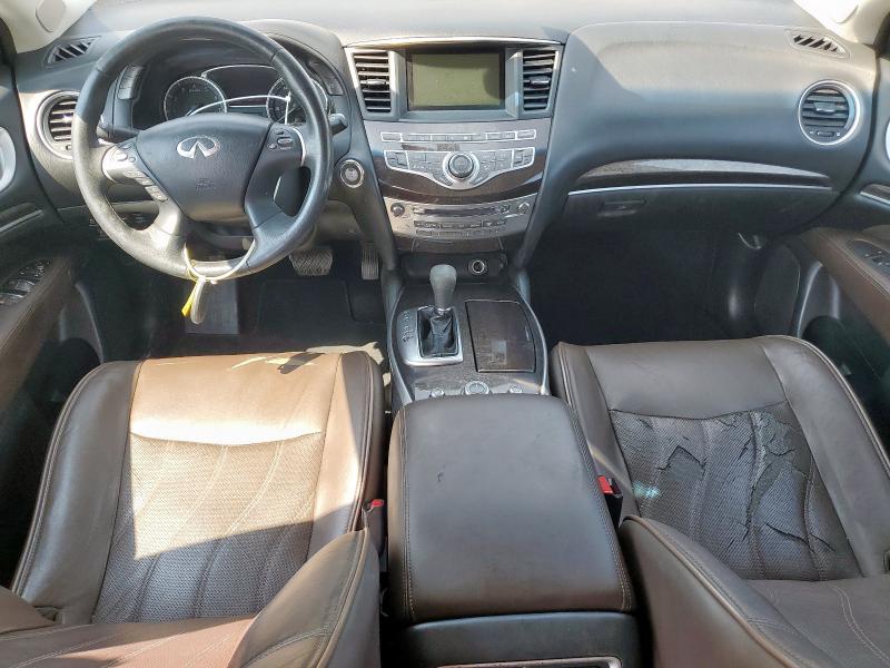 5N1AL0MMXEC517851 - 2014 INFINITI QX60 ტურკოუსი ფოტო 8