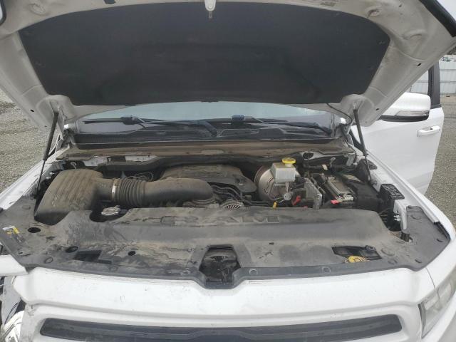 1C6SRFFT4MN724275 - 2021 RAM 1500 BIG HORN/LONE STAR WHITE photo 11
