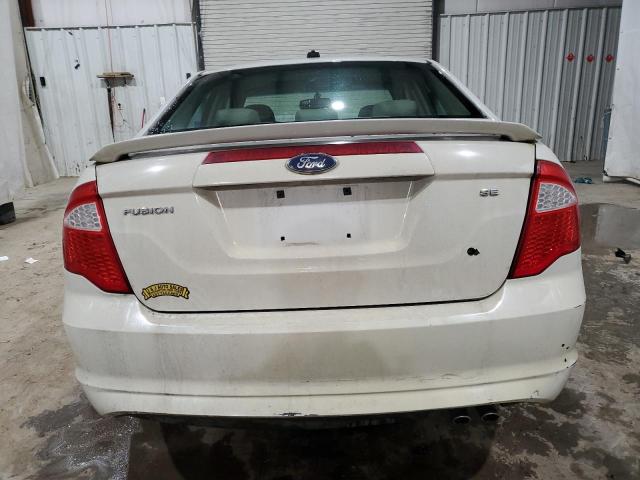 3FAHP0HAXAR349931 - 2010 FORD FUSION SE WHITE photo 6