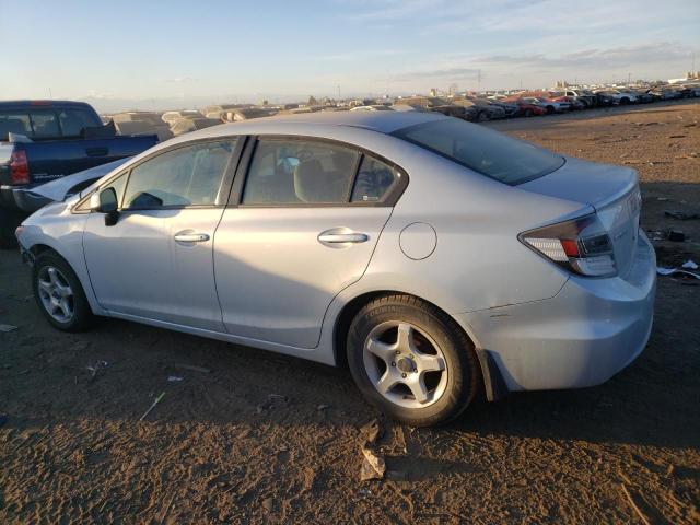 2HGFB2F59CH516605 - 2012 HONDA CIVIC LX SILVER photo 2