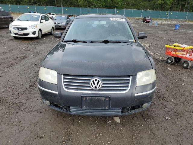 WVWTH63B12P070090 - 2002 VOLKSWAGEN PASSAT GLX 4MOTION BLACK photo 5