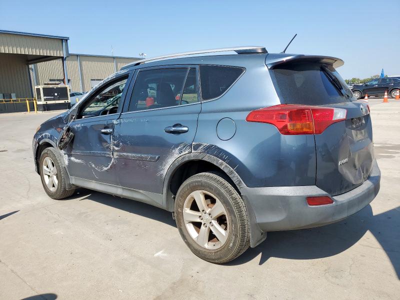 2T3RFREV9EW169032 - 2014 TOYOTA RAV4 XLE BLUE photo 2