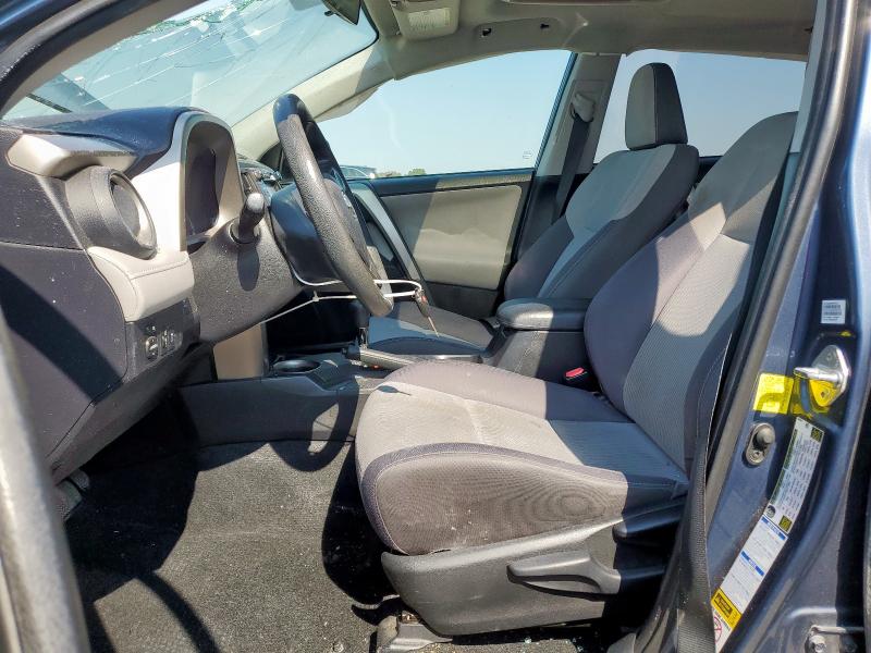 2T3RFREV9EW169032 - 2014 TOYOTA RAV4 XLE BLUE photo 7