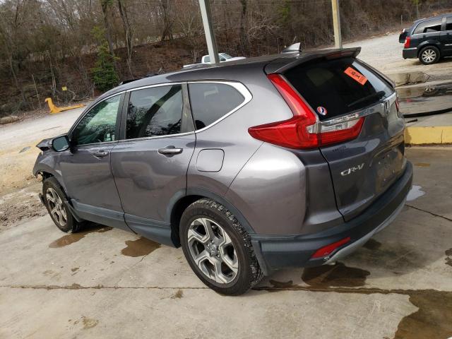7FARW1H5XJE046910 - 2018 HONDA CR-V EX GRAY photo 2