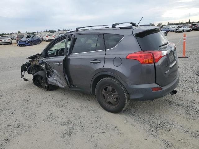 2T3ZFREV7FW186560 - 2015 TOYOTA RAV4 LE GRAY photo 2