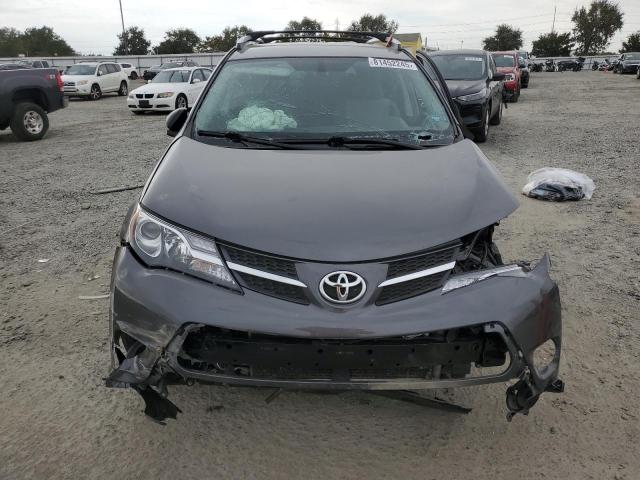 2T3ZFREV7FW186560 - 2015 TOYOTA RAV4 LE GRAY photo 5